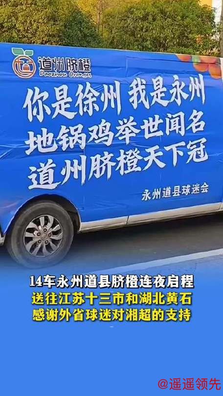 “湘超”夺冠牵动苏湘情 永州脐橙发往江苏环比激增600%